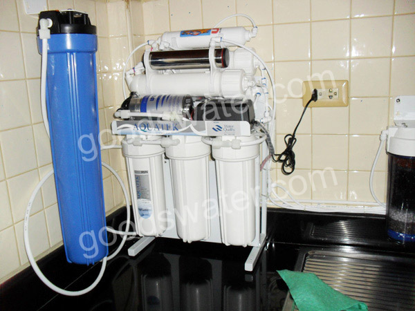 เครื่องกรองน้ำ RO Aquatek 300GP D 6 ขั้นตอน